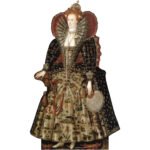 Queen Elizabeth I 'House of Tudor' (British Royal Family) Lifesize Cardboard Cutout / Standee