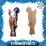 Scary Male Clown (Halloween) Lifesize + Mini Cardboard Cutout / Standee - Image 2