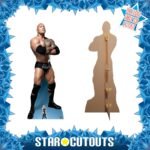 The Rock 'Dwayne Johnson' Arms Crossed (WWE) Official Lifesize + Mini Cardboard Cutout / Standee - Image 2
