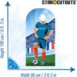 France (World Cup Football) Lifesize Stand-In Cardboard Cutout / Standee - Image 3