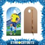Brazil (World Cup Football) Lifesize Stand-In Cardboard Cutout / Standee - Image 2