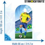 Brazil (World Cup Football) Lifesize Stand-In Cardboard Cutout / Standee - Image 3