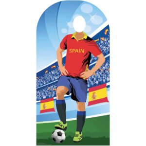 SC1169 Spain (World Cup Football) Lifesize Stand-In Cardboard Cutout Standee