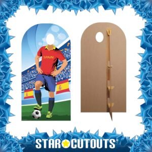 SC1169 Spain (World Cup Football) Lifesize Stand-In Cardboard Cutout Standee Frame