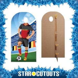 SC1170 Belgium (World Cup Football) Lifesize Stand-In Cardboard Cutout Standee Frame