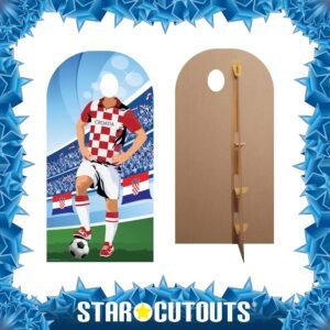 SC1172 Croatia (World Cup Football) Lifesize Stand-In Cardboard Cutout Standee Frame