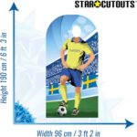 Sweden (World Cup Football) Lifesize Stand-In Cardboard Cutout / Standee - Image 3