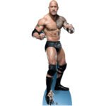 The Rock 'Dwayne Johnson' Fight Stance (WWE) Official Lifesize + Mini Cardboard Cutout / Standee