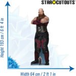 Erick Rowan 'Joseph Ruud' (WWE) Official Lifesize + Mini Cardboard Cutout / Standee - Image 3