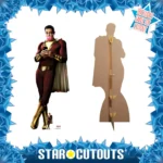 Shazam! 'Zachary Levi' Bubblegum (Shazam!) Official Lifesize + Mini Cardboard Cutout / Standee - Image 2