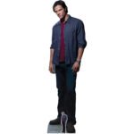 Sam Winchester 'Shirt & Jeans' (Supernatural) Official Lifesize + Mini Cardboard Cutout / Standee