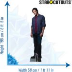 Sam Winchester 'Shirt & Jeans' (Supernatural) Official Lifesize + Mini Cardboard Cutout / Standee - Image 3