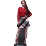 Cheryl Blossom 'Madelaine Petsch' (Riverdale) Official Lifesize + Mini Cardboard Cutout / Standee