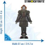 Pennywise 'The Dancing Clown' (IT) Official Lifesize + Mini Cardboard Cutout / Standee - Image 3