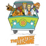 Fred's Mystery Machine Van (Scooby-Doo) Official Mini Cardboard Cutout / Standee