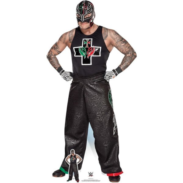 Rey Mysterio 'Óscar Gutiérrez Rubio' (WWE) Official Lifesize + Mini Cardboard Cutout / Standee