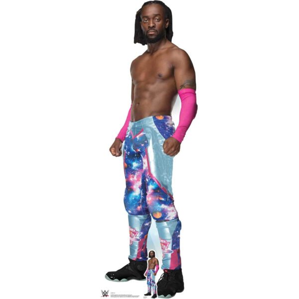 Kofi Kingston 'Kofi Nahaje Sarkodie-Mensah' (WWE) Official Lifesize + Mini Cardboard Cutout / Standee