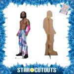 Kofi Kingston 'Kofi Nahaje Sarkodie-Mensah' (WWE) Official Lifesize + Mini Cardboard Cutout / Standee - Image 2
