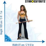 Black Canary 'Jurnee Smollett' (Birds of Prey) Official Lifesize + Mini Cardboard Cutout / Standee - Image 3