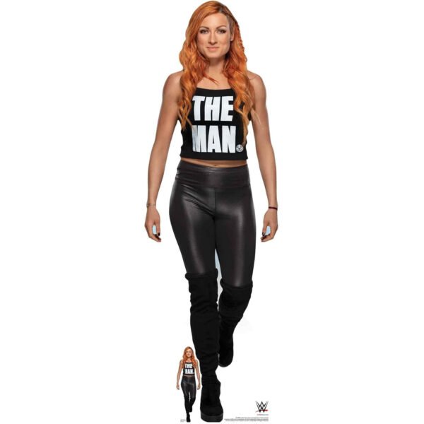 Becky Lynch 'Rebecca Quin' The Man (WWE) Official Lifesize + Mini Cardboard Cutout / Standee
