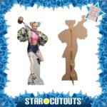 Harley Quinn 'Swinging Mallet' Margot Robbie (Birds of Prey) Official Lifesize + Mini Cardboard Cutout / Standee - Image 2