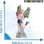Harley Quinn 'Psychotic Happy Butterfly' Margot Robbie (Birds of Prey) Official Lifesize + Mini Cardboard Cutout / Standee - Image 3
