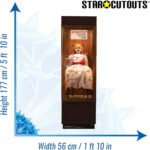 Annabelle Possessed Doll 'Glass Case' (Annabelle Comes Home) Official Lifesize Cardboard Cutout / Standee - Image 3