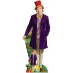 Willy Wonka (Willy Wonka & The Chocolate Factory) Official Lifesize + Mini Cardboard Cutout / Standee