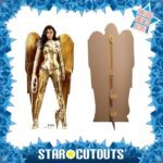 Wonder Woman 'Gold Armour WW84' (Gal Gadot) Official Lifesize + Mini Cardboard Cutout / Standee - Image 2
