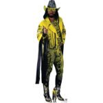"Macho Man" Randy Savage 'Randy Mario Poffo' Yellow Suit (WWE) Official Lifesize + Mini Cardboard Cutout / Standee