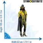 "Macho Man" Randy Savage 'Randy Mario Poffo' Yellow Suit (WWE) Official Lifesize + Mini Cardboard Cutout / Standee - Image 3