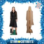 Rania Al Abdullah 'Black Dress' (Queen Rania of Jordan) Lifesize + Mini Cardboard Cutout / Standee - Image 2