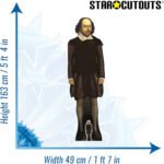 William Shakespeare (English Playwright & Poet) Lifesize + Mini Cardboard Cutout / Standee - Image 3