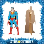 Superman 'Comic Art' (DC Comics) Official Mini Cardboard Cutout / Standee - Image 2