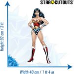Wonder Woman (DC Comics: Justice League) Official Mini Cardboard Cutout / Standee - Image 3
