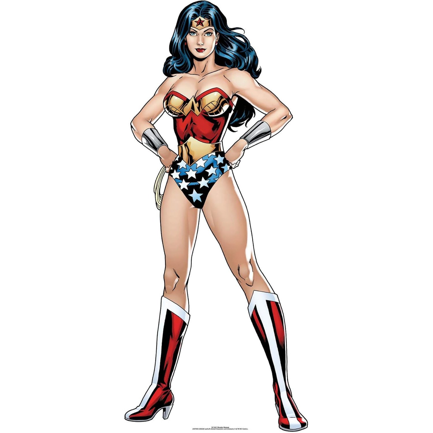 SC1957 Wonder Woman (DC Comics Justice League) Official Mini Cardboard Cutout Standee Wonder Woman (DC Comics: Justice League) Official Mini Cardboard Cutout / Standee - Image 1