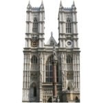 Westminster Abbey (London Landmark) Large Cardboard Cutout / Standee