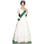 Queen Elizabeth II '1956' (British Royal Family) Lifesize Cardboard Cutout / Standee