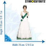 Queen Elizabeth II '1956' (British Royal Family) Lifesize Cardboard Cutout / Standee - Image 3