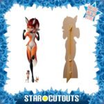 Rena Rouge (Miraculous: Tales of Ladybug & Cat Noir) Official Lifesize + Mini Cardboard Cutout / Standee - Image 2