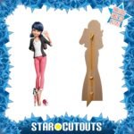 Marinette Dupain-Cheng (Miraculous: Tales of Ladybug & Cat Noir) Official Lifesize + Mini Cardboard Cutout / Standee - Image 2