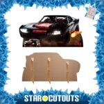 Batmobile (The Batman 2022) Official Large + Mini Cardboard Cutout / Standee - Image 2