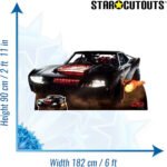 Batmobile (The Batman 2022) Official Large + Mini Cardboard Cutout / Standee - Image 3