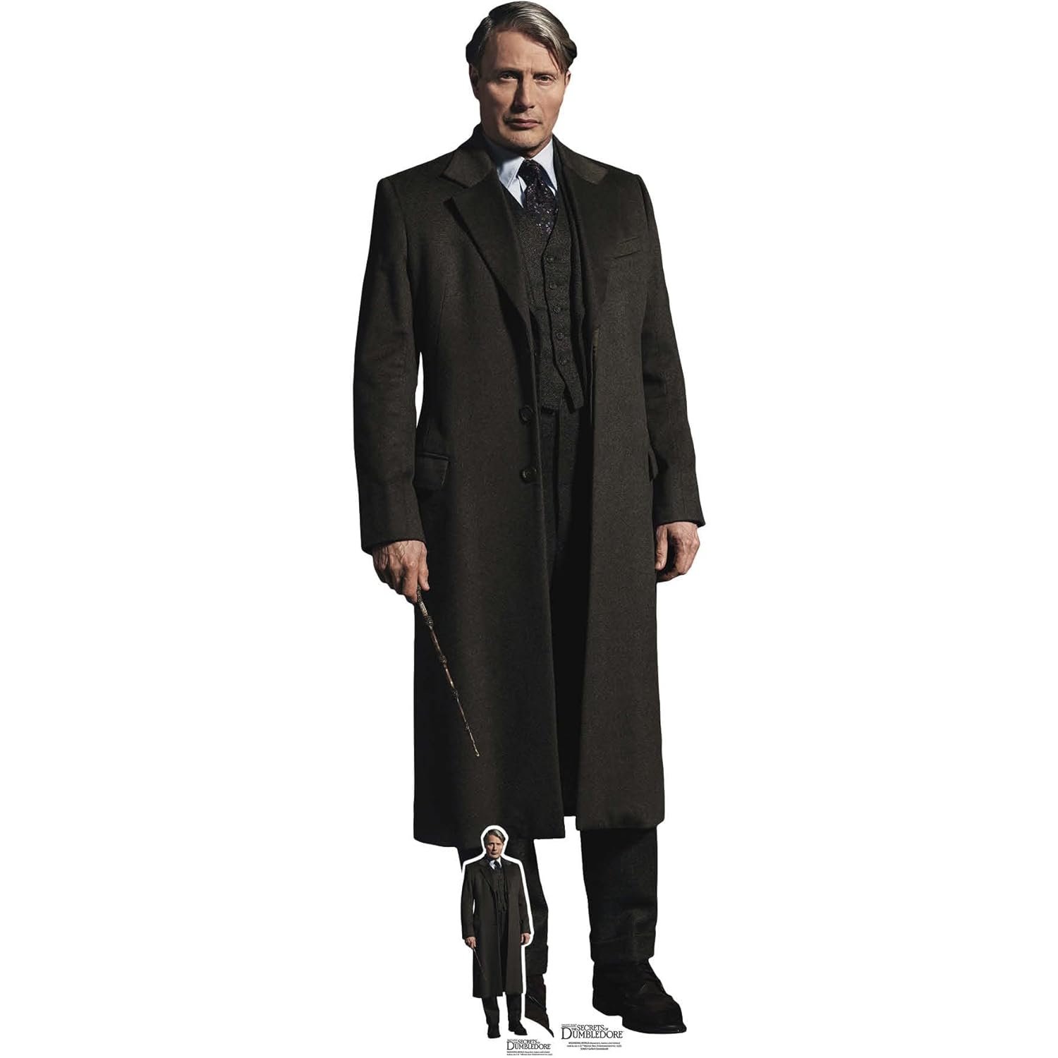 SC4057 Gellert Grindelwald (Fantastic Beasts The Secrets of Dumbledore) Official Lifesize + Mini Cardboard Cutout Standee Gellert Grindelwald (Fantastic Beasts: The Secrets of Dumbledore) Official Lifesize + Mini Cardboard Cutout / Standee - Image 1