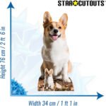 Cute Corgi Dog Lifesize + Mini Cardboard Cutout / Standee - Image 3