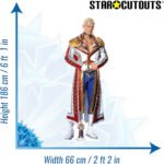 Cody Rhodes 'Cody Garrett Runnels Rhodes' (WWE) Official Lifesize + Mini Cardboard Cutout / Standee - Image 3