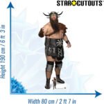 Ivar 'Todd James Smith' (WWE) Official Lifesize + Mini Cardboard Cutout / Standee - Image 3