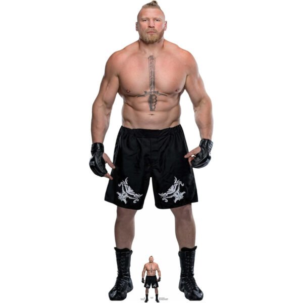 Brock Edward Lesnar (WWE) Official Lifesize + Mini Cardboard Cutout / Standee