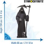 Grim Reaper (Halloween) Lifesize + Mini Cardboard Cutout / Standee - Image 3