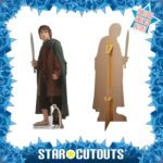 Frodo Baggins (The Lord of the Rings) Official Lifesize + Mini Cardboard Cutout / Standee - Image 2